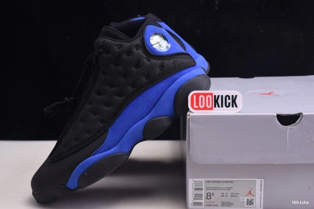 Cheap TB Black 414571-040 Hyper Royal Jordan 13 Retro 0812